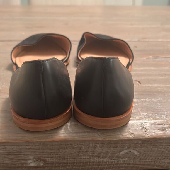 EUC Madewell The Arielle d'Orsay Flat in Black Leather and Suede - 6.5 - Picture 7 of 7